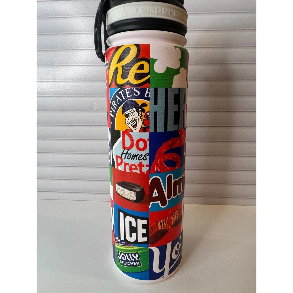 Tempercraft Hershey Candy‎ Collage Stainless Steel Travel Tumbler